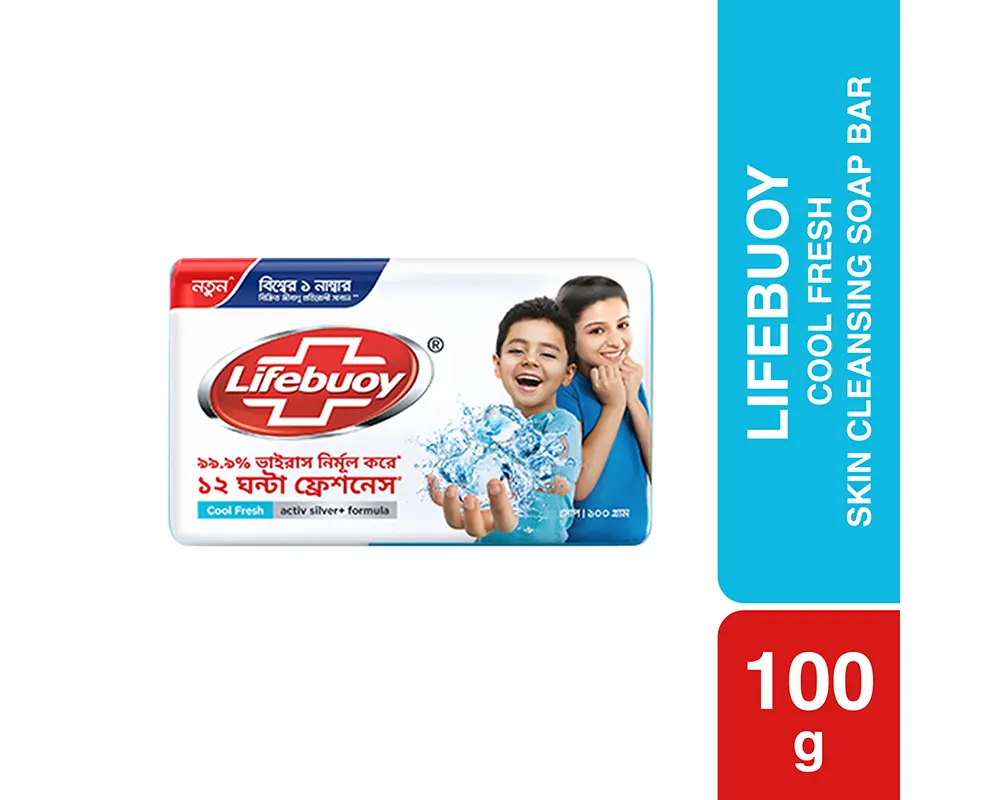 Lifebuoy Cool Fresh Soap Bar – 100g